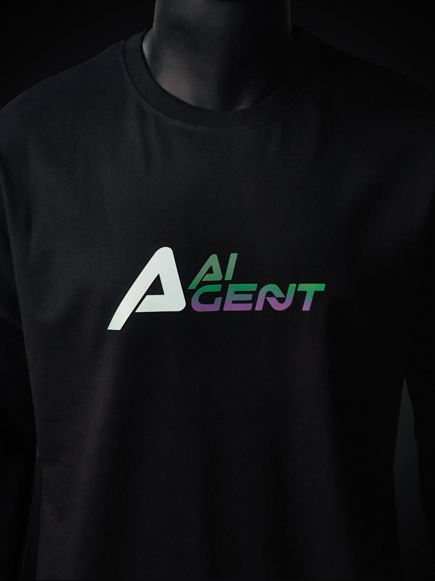 AI AGENT Oversized - Reflective