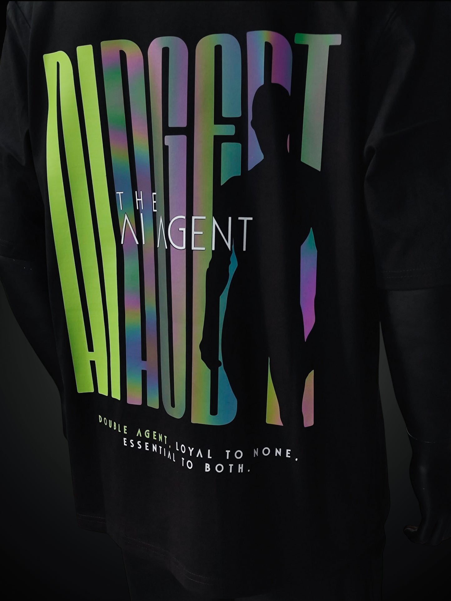 AI AGENT Oversized - Reflective