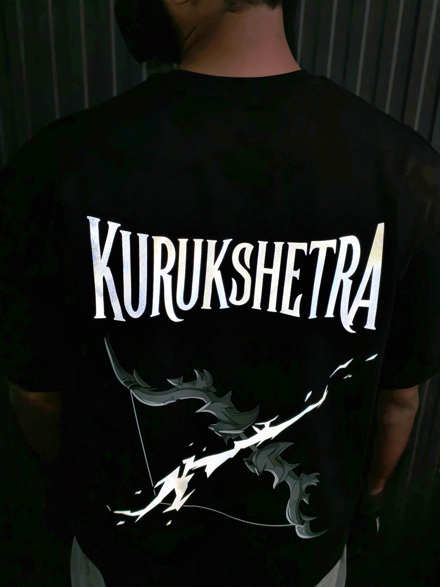 KURUKSHETRA Oversized - Reflective Tee