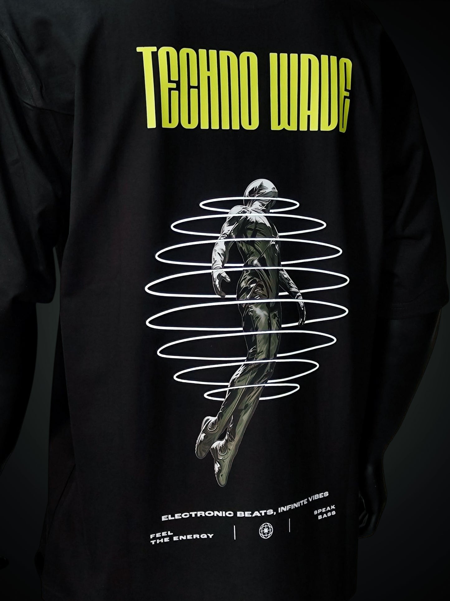 TECHNO WAVE Oversized - Reflective