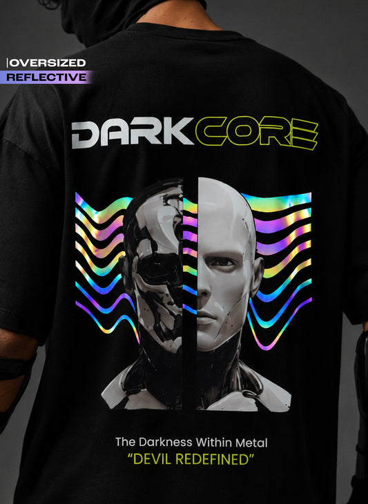 DARK CORE Oversized - Reflective Tee