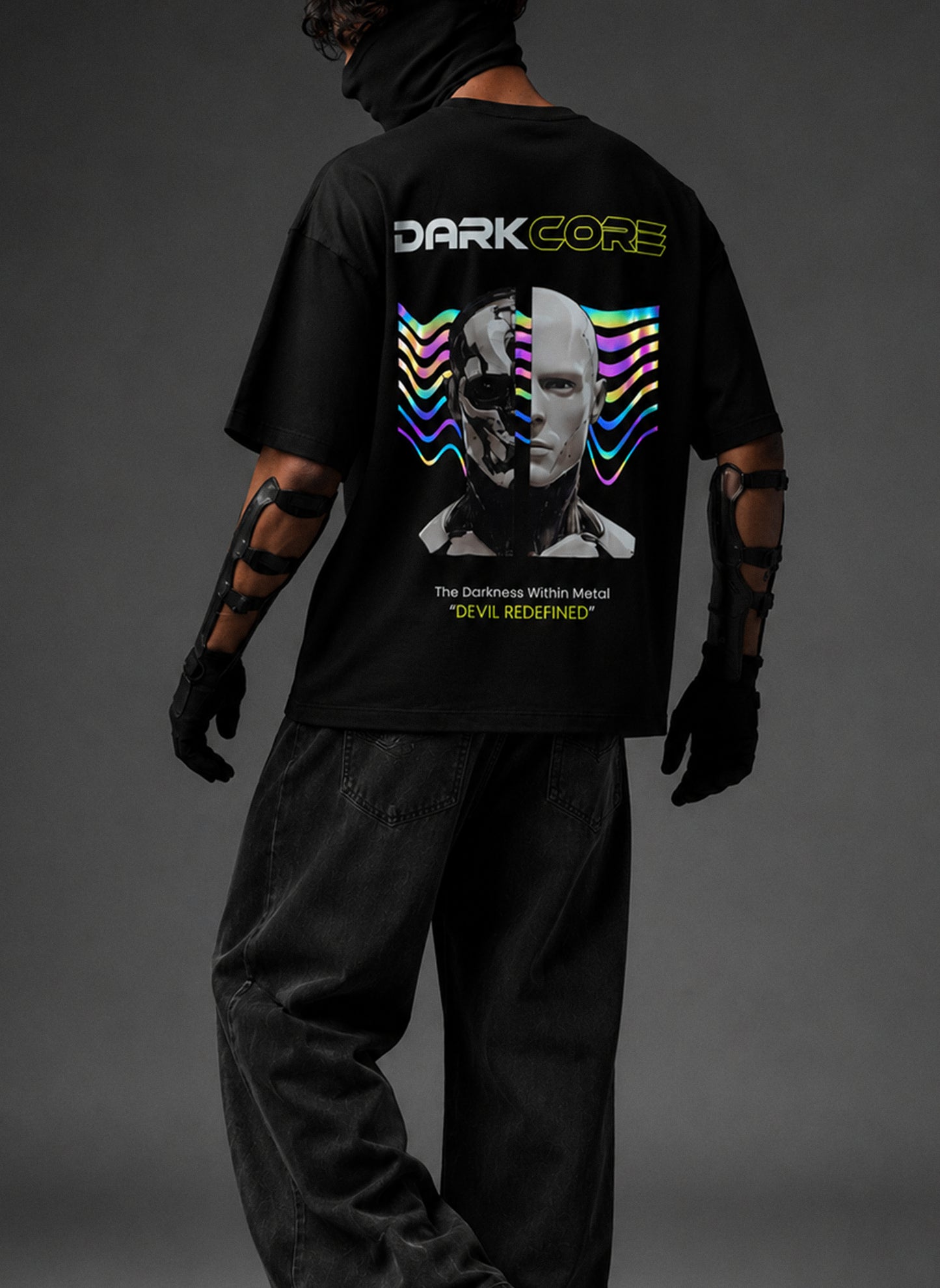 DARK CORE Oversized - Reflective Tee