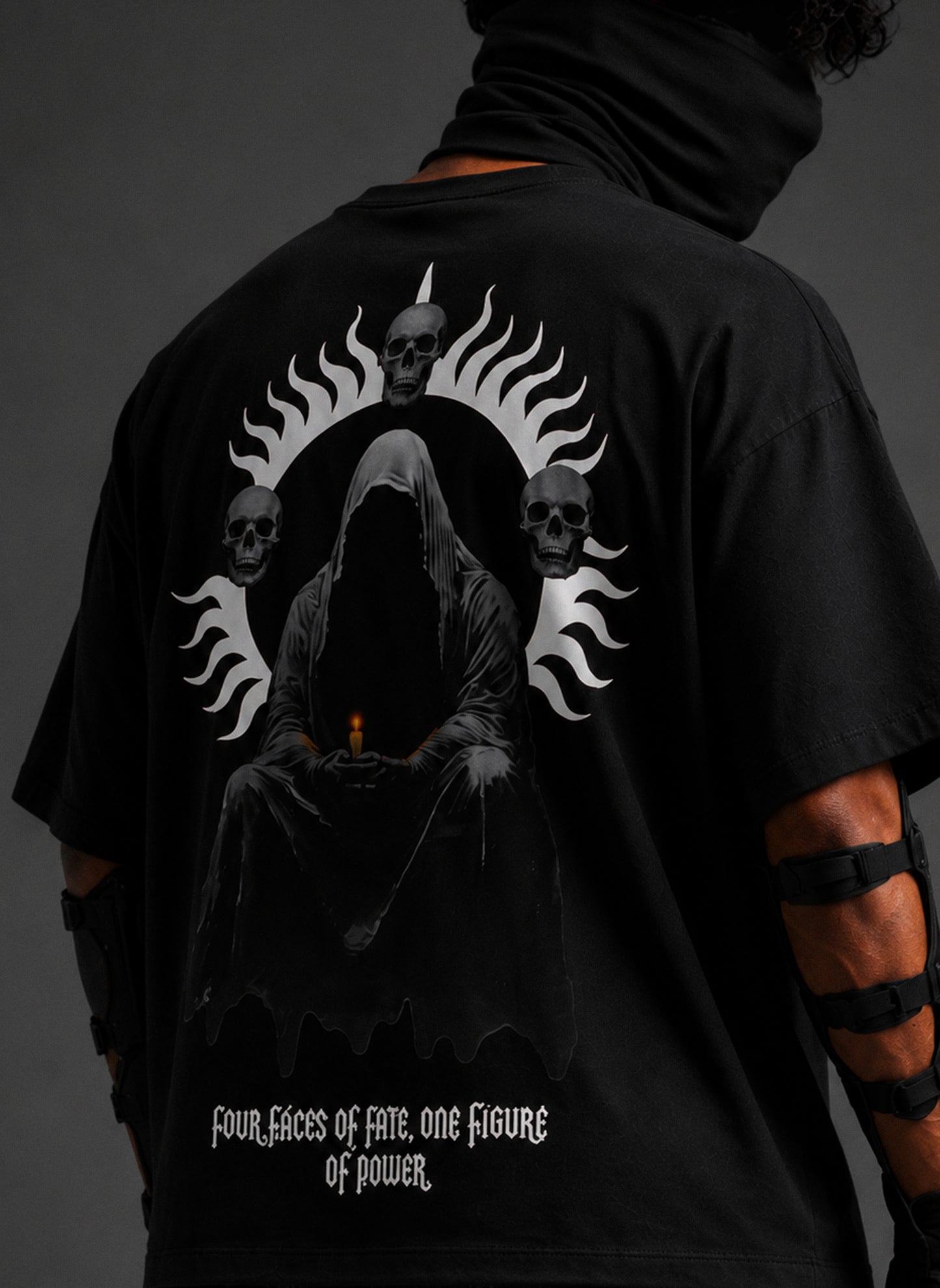 FOUR FACES Oversized - Reflective Tee