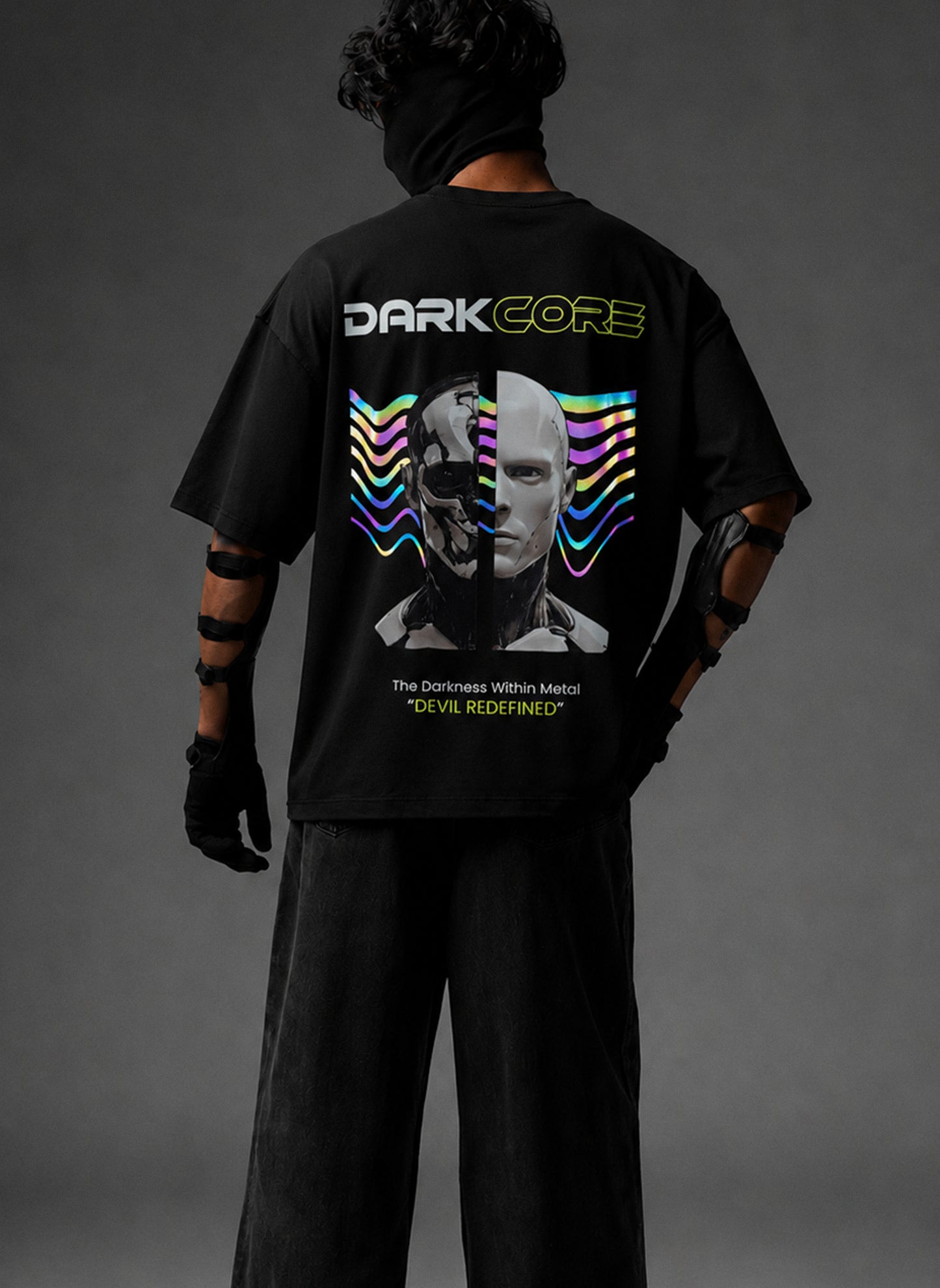 DARK CORE Oversized - Reflective Tee