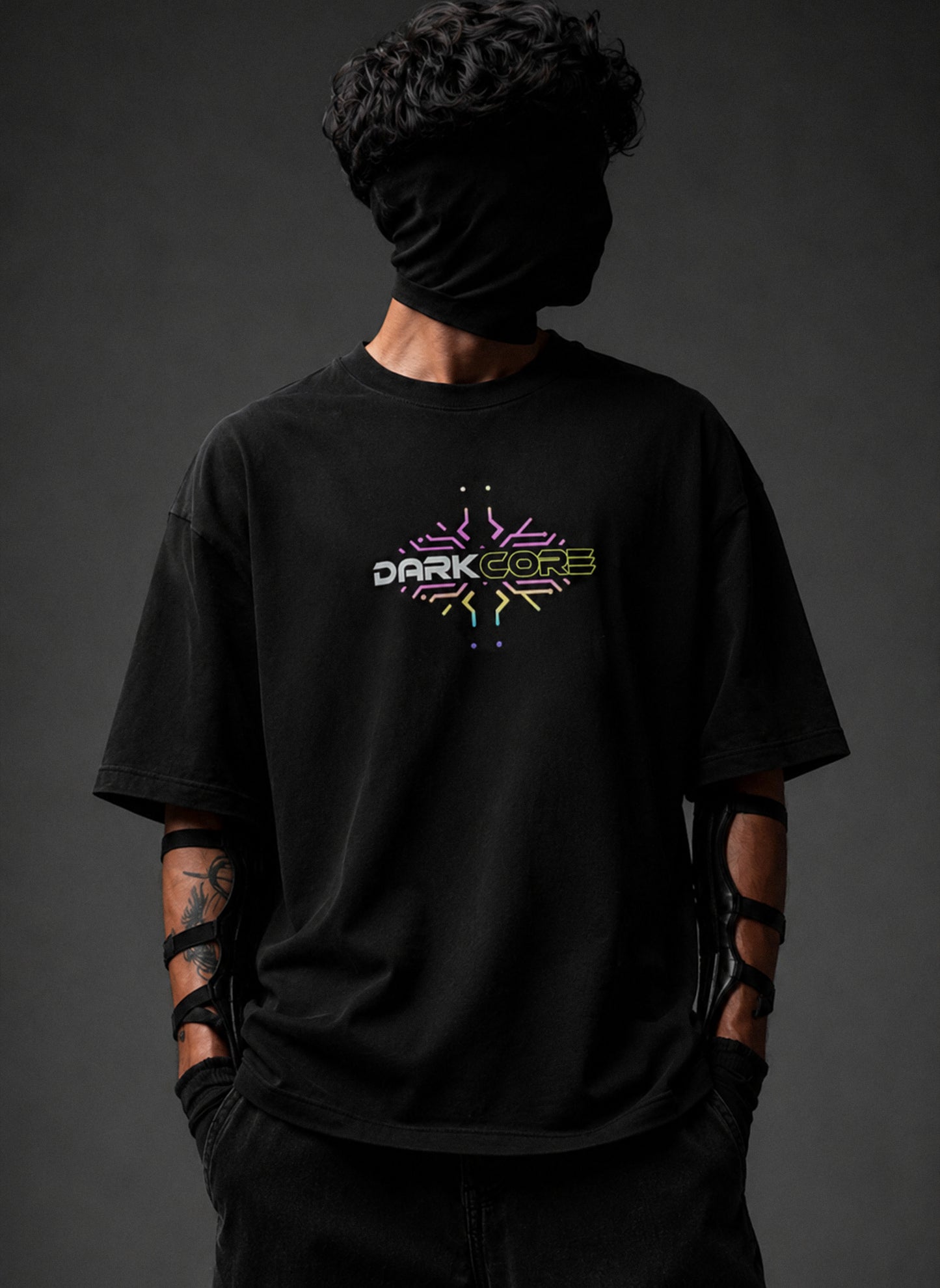 DARK CORE Oversized - Reflective Tee