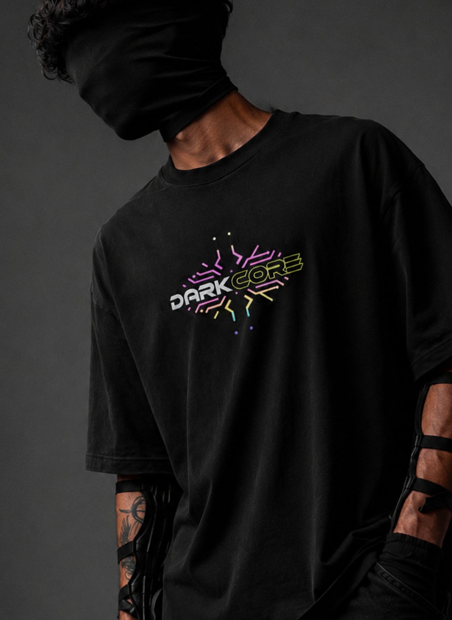 DARK CORE Oversized - Reflective Tee