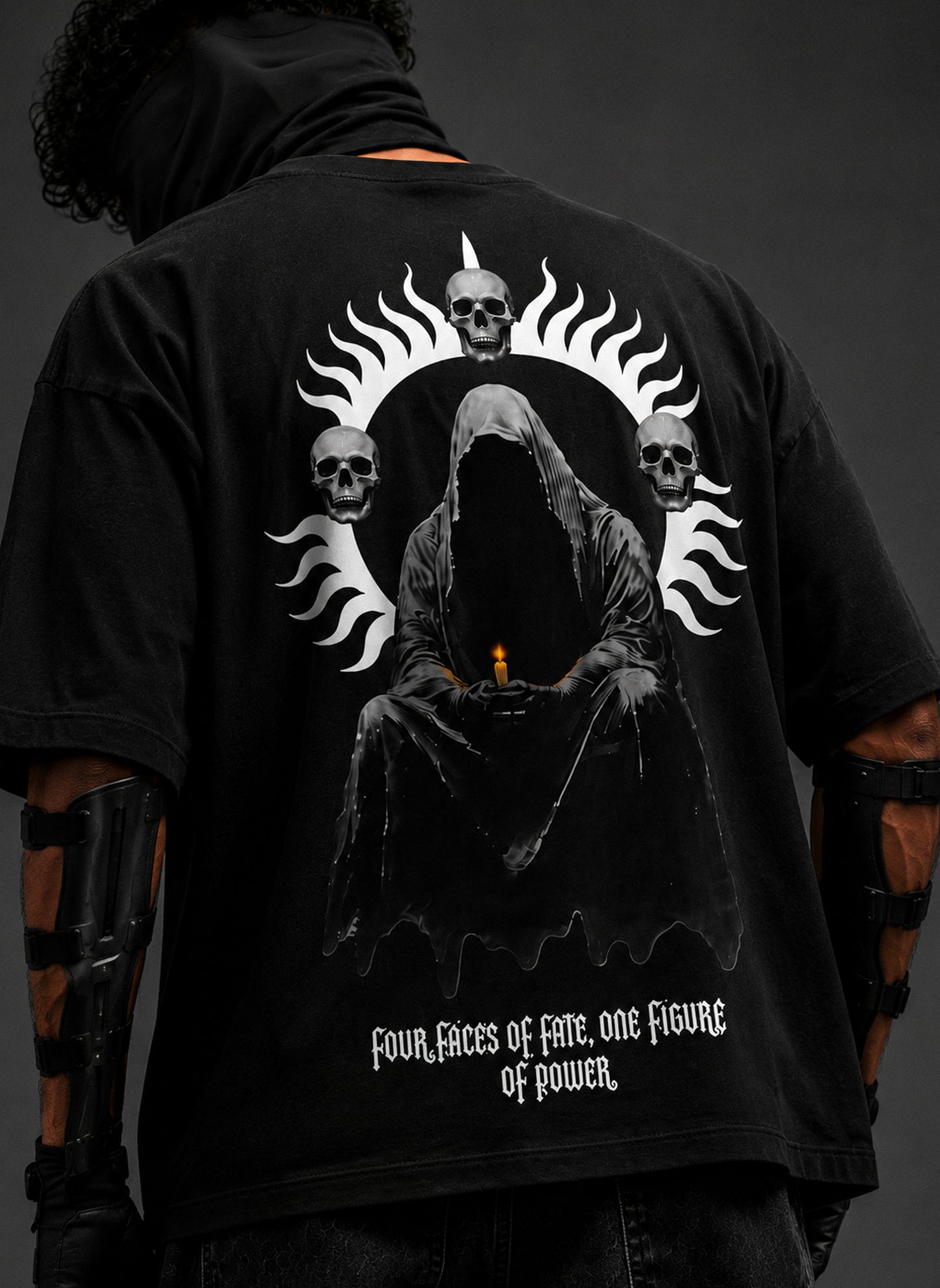 FOUR FACES Oversized - Reflective Tee