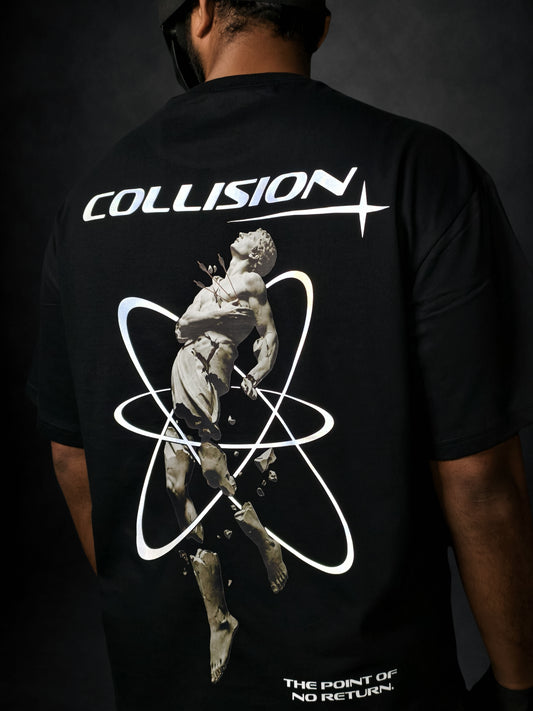 COLLISION Oversized - Reflective Tee