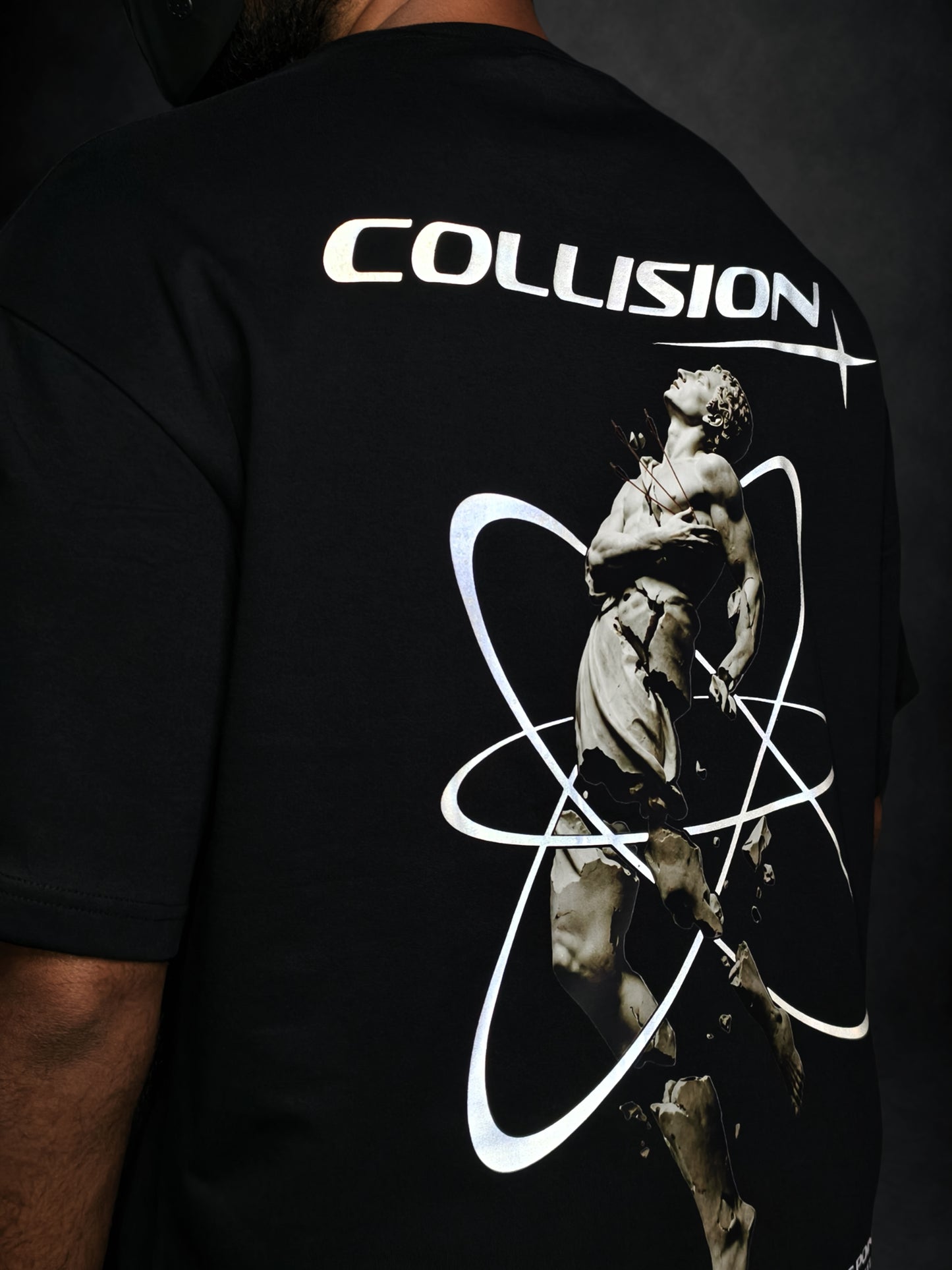 COLLISION Oversized - Reflective Tee