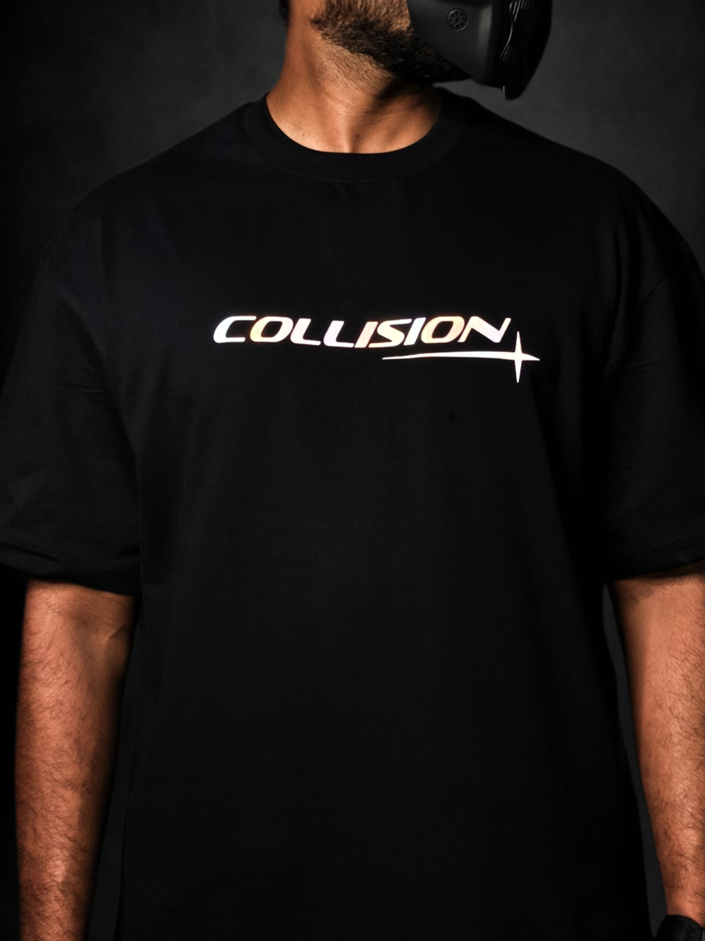 COLLISION Oversized - Reflective Tee