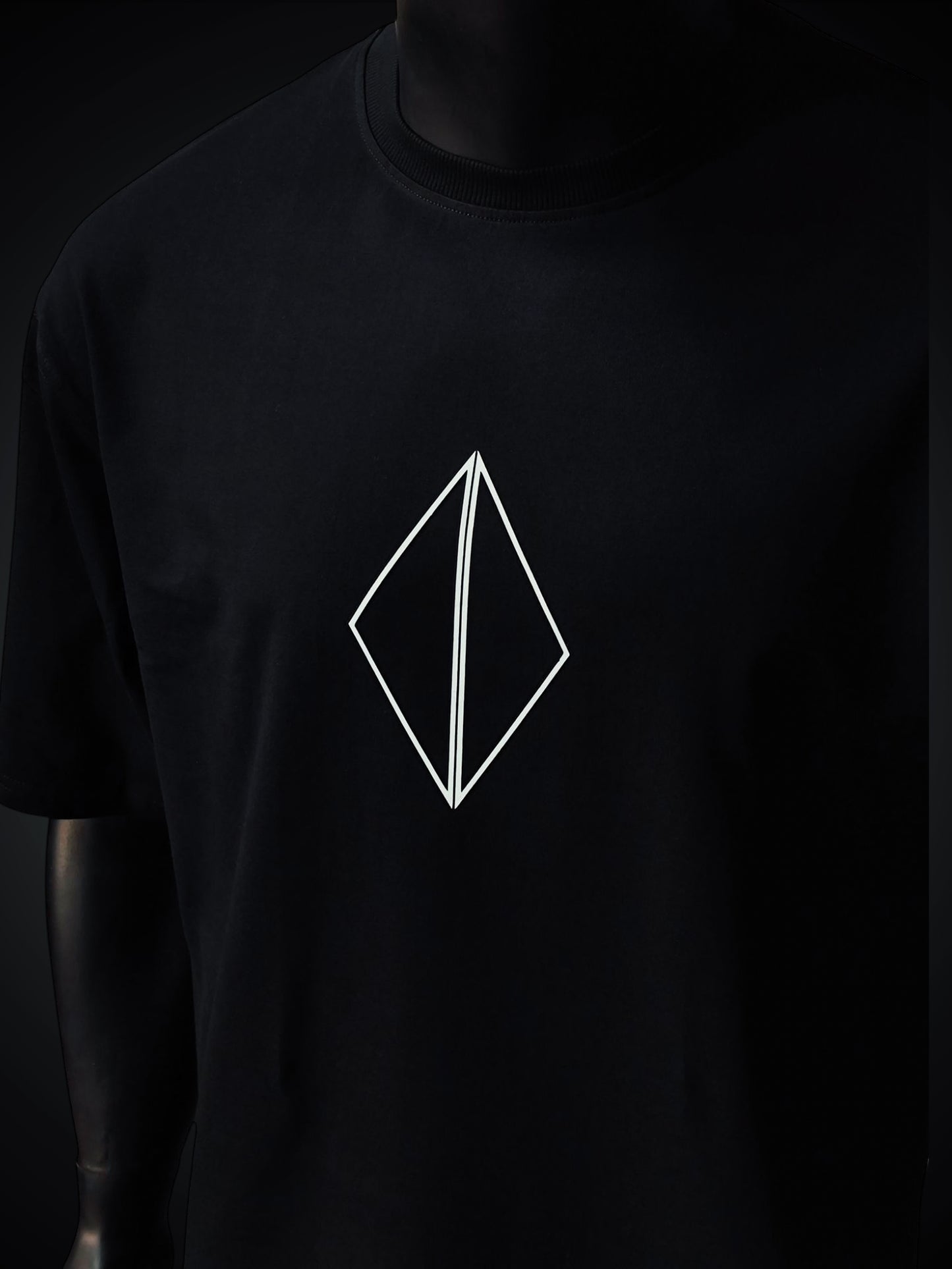 HALF TONE Oversized - Reflective Tee