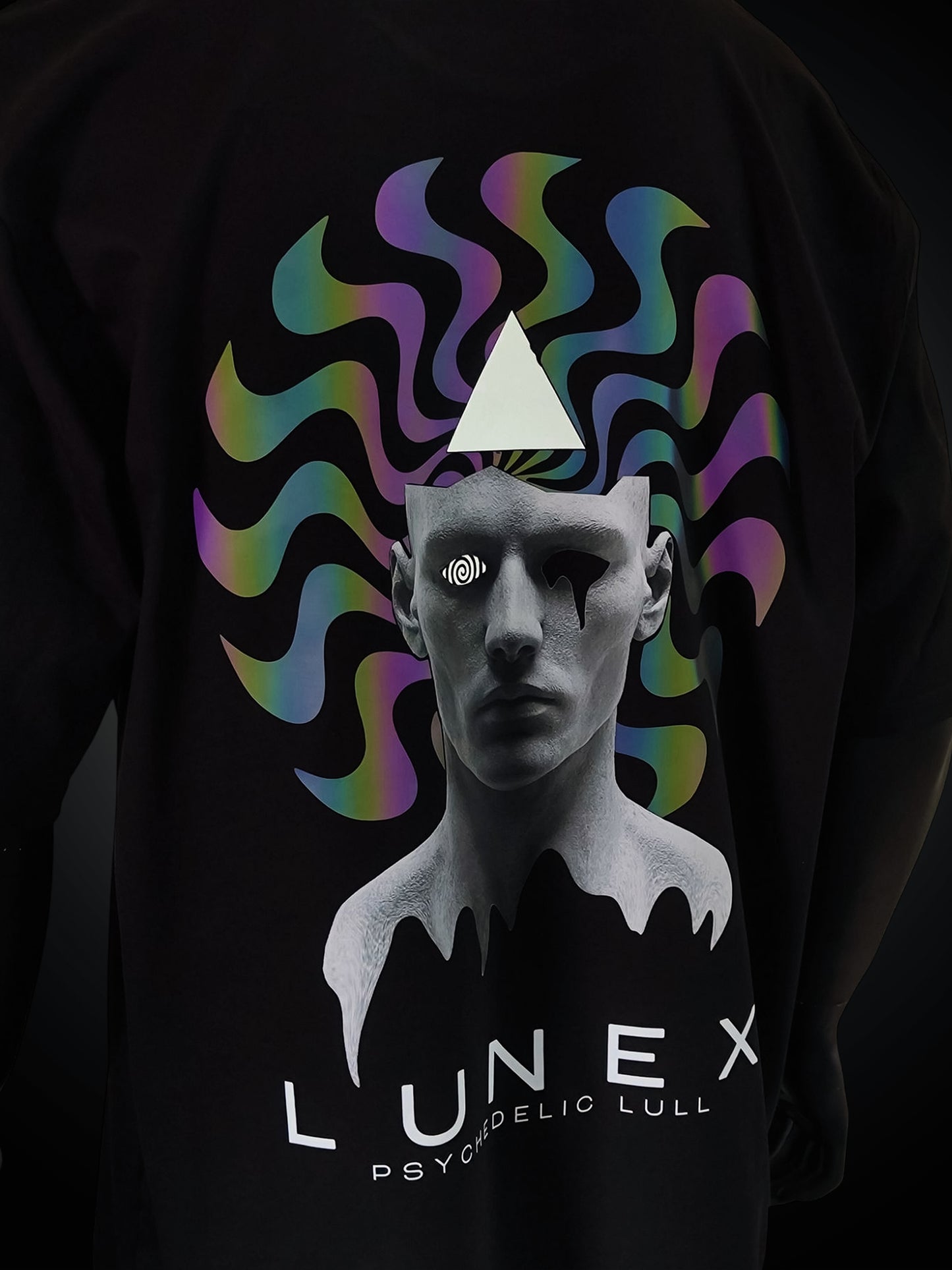 LUNEX | Oversized | Reflective Tee