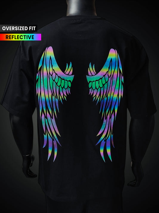 WINGS Oversized - Reflective Tee