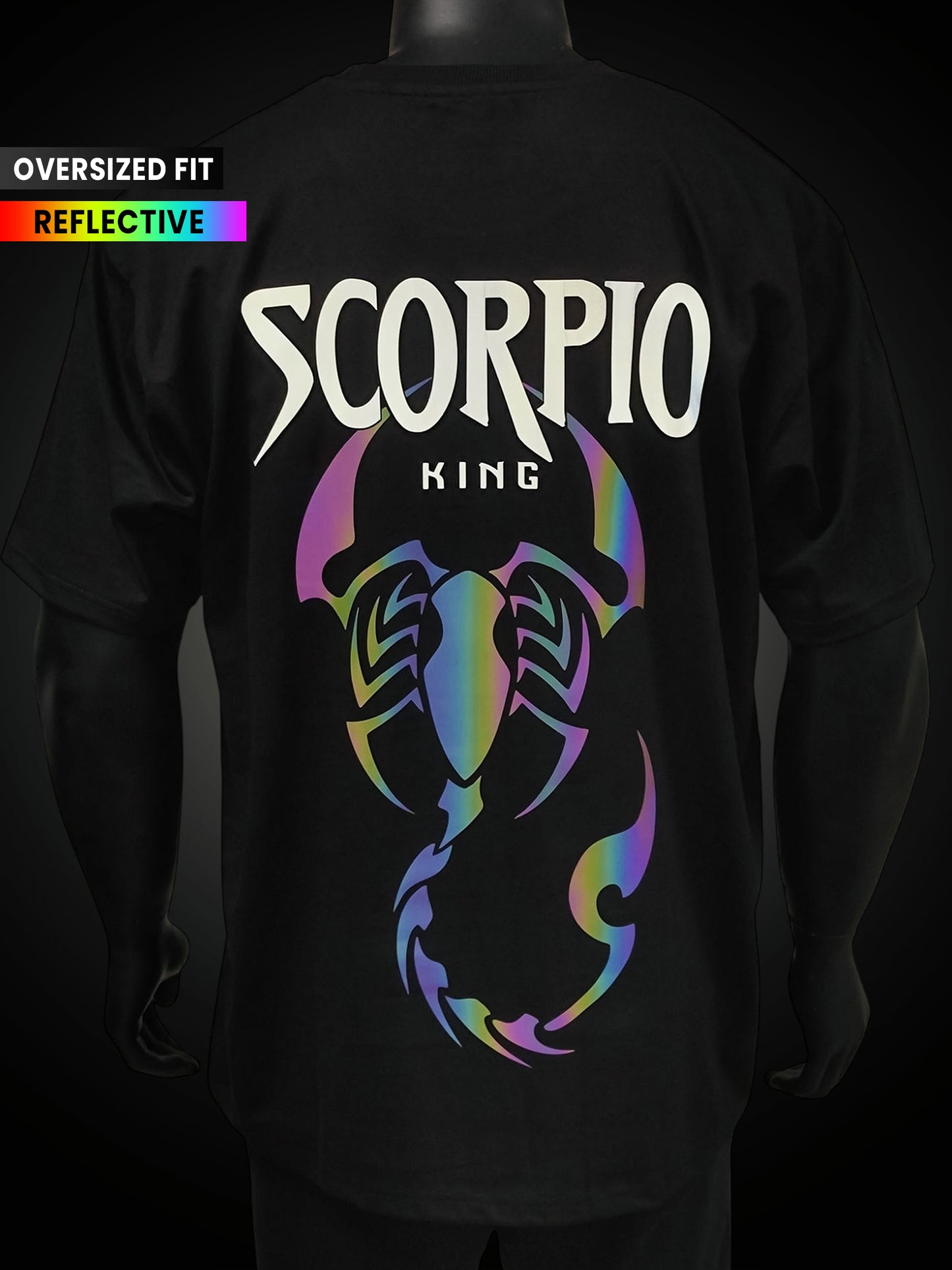 SCORPIO | Oversized | Reflective Tee