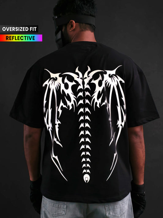 SHADOW Oversized - Reflective Tee