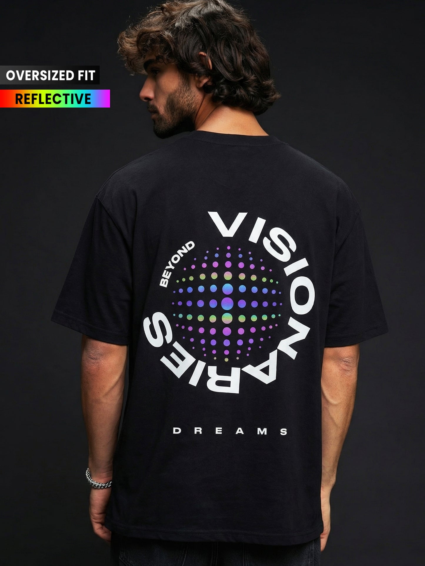 VISIONARIES Oversized - Reflective Tee