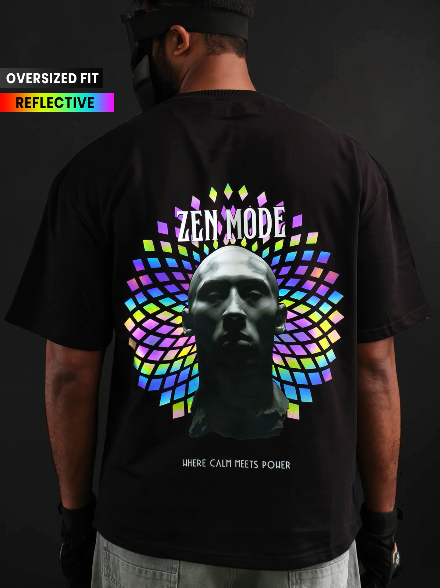 ZEN MODE Oversized - Reflective Tee