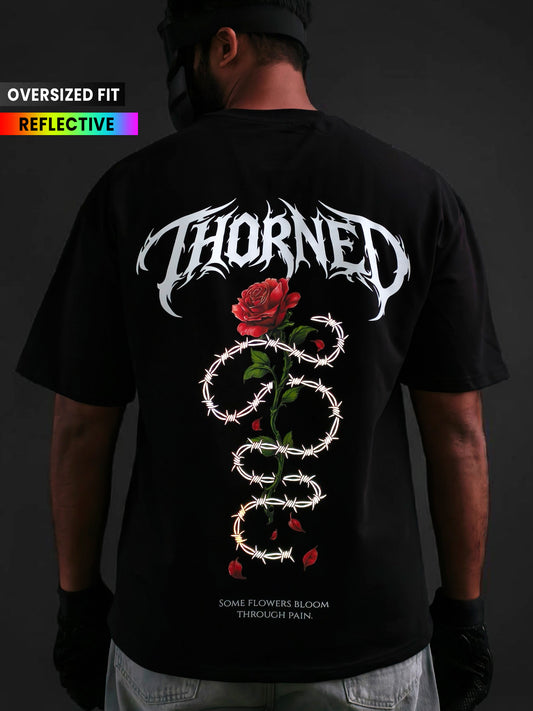 THORNED Oversized - Reflective Tee