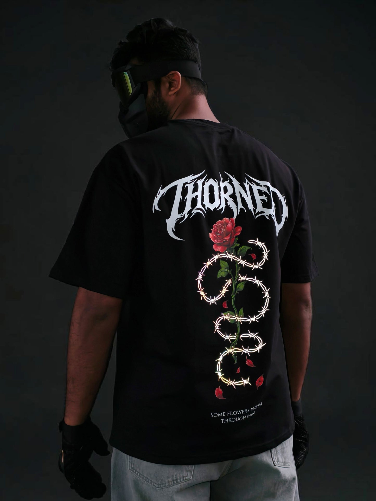 THORNED Oversized - Reflective Tee